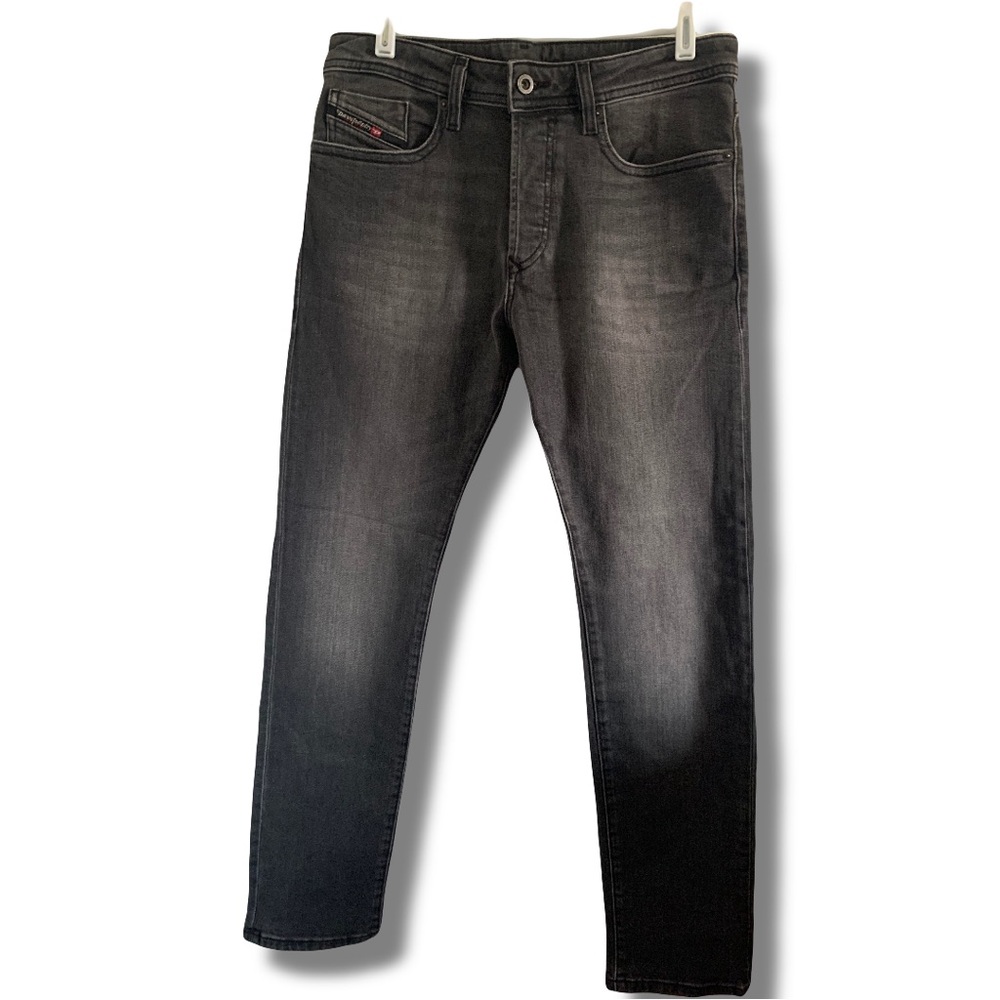 LIKE NEW Diesel Buster Tapered Dark Wash Jeans 30W